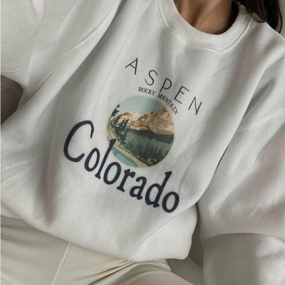 PRINCESS POLLY COLORADO OVERSIZED CREWNECK